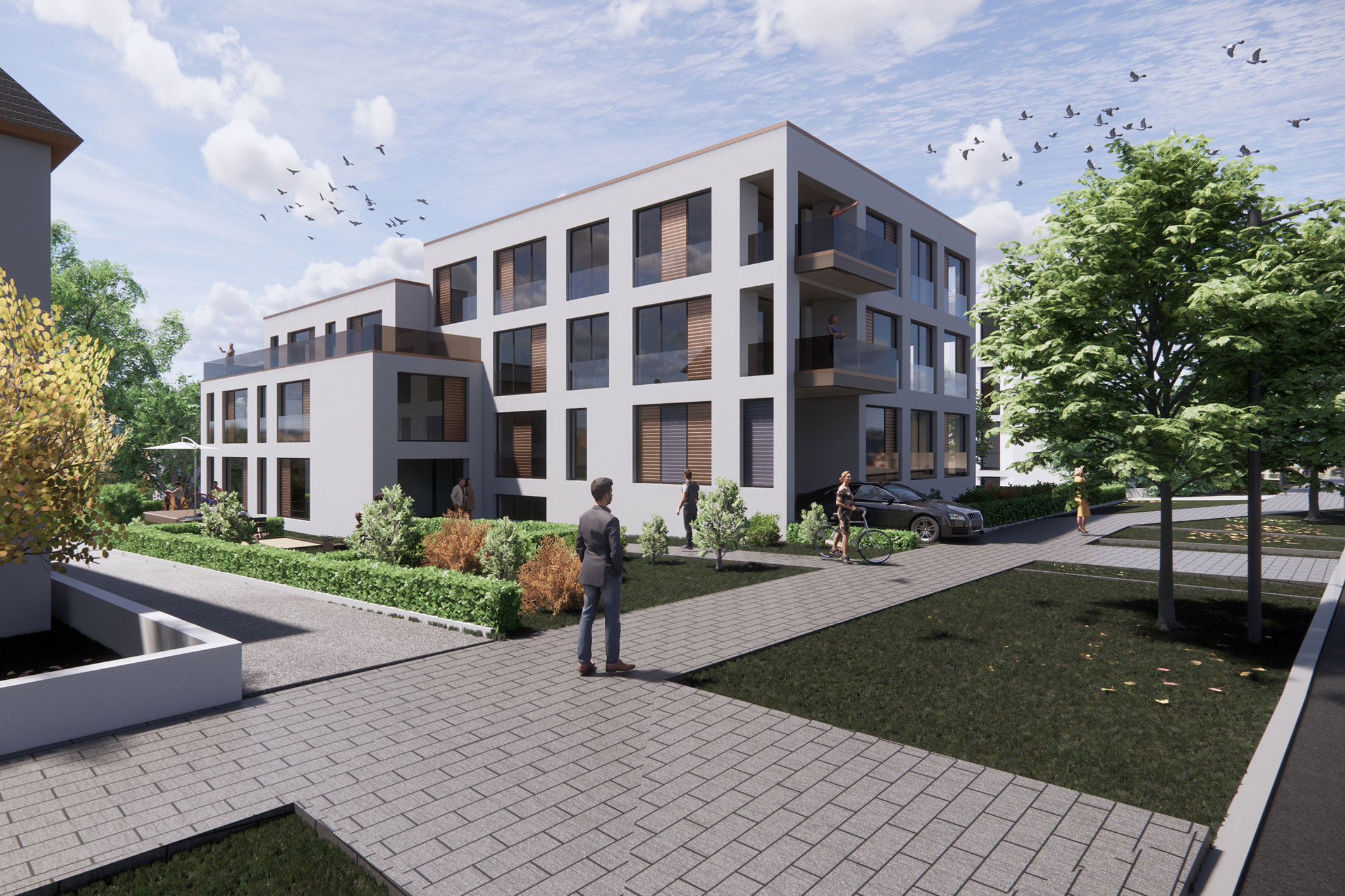 regensburg; Jürgen Haller; Architektur; Winzerer Höhen; Wohnanlagen; Neubau; Design
